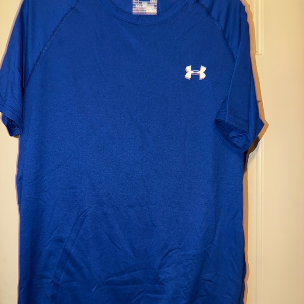 Under Amour heat gear  Blue T-Shirt